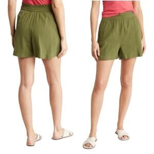 Abound Pull-on Cotton Gauze Shorts Green Size XS NWOT $23 MSRP